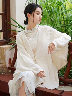 新中式女装旗袍女春装2023年新款汉元素改良连衣裙气质名媛两件套