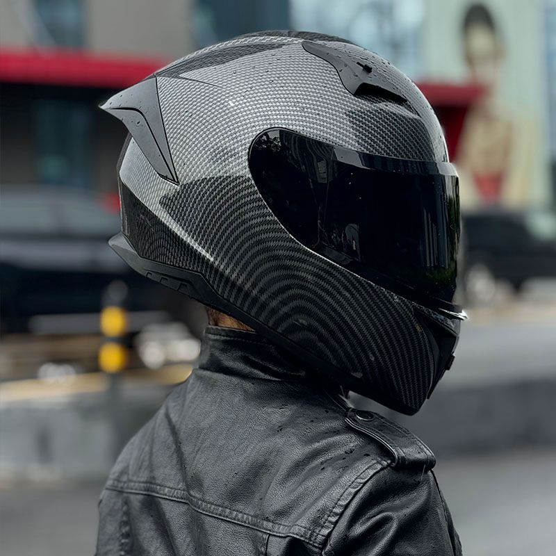 全盔摩托车头盔ABS坚硬材质