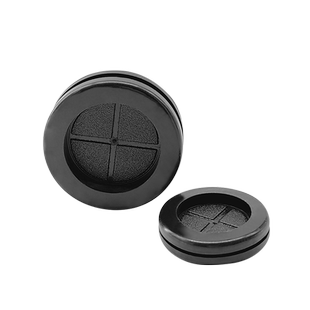 环保双面护线圈 圆形出线护套环 机箱密封圈橡皮圈防尘过线圈