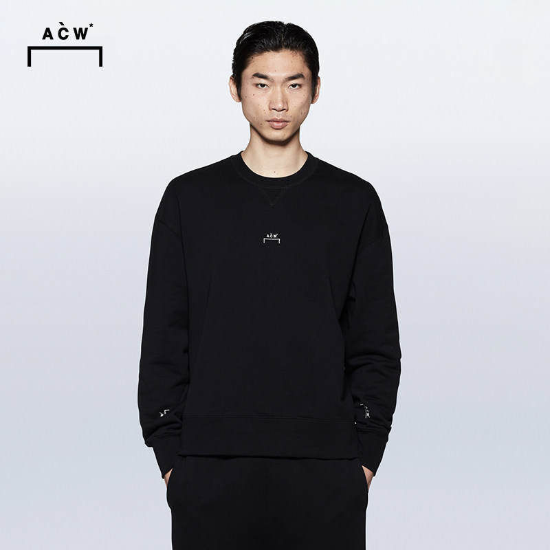 A-COLD-WALL经典logo款圆领卫衣印染连帽男士卫衣