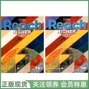 国家地理少儿英语教材 Reach Higher Grade 5B Student's Book and Practice Book 五年级下册学生用书练习册 NGL高端小学原版教材