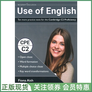 英语运用 剑桥CPE考试 Use of English Ten more practice tests for Cambridge C2 Proficiency 10套模拟测试练习二
