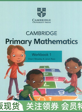 新版剑桥小学数学教材 Cambridge Primary Mathematics Workbook 1 with Digital access 一年级练习册 带帐号