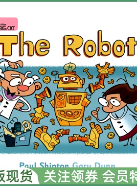 柯林斯大猫系列绘本读物单本 Collins Big Cat Band 1B / Pink B The Robot