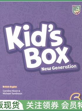 新版剑桥国际少儿英语 Kid's Box New Generation Level 6 Activity Book with Digital 六级活动用书 kidsbox cambridge