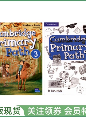 剑桥少儿英语教材 Cambridge Primary Path Level 3 Student's Book with Creative Journal 三级学生用书 带日志