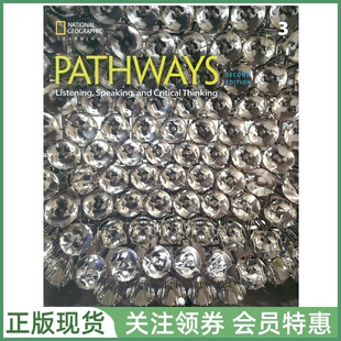 国家地理听说技能训练教材 Pathways Second Edition Listening Speaking Level 3 Student Book 三级听说学生用书带在线 NGL