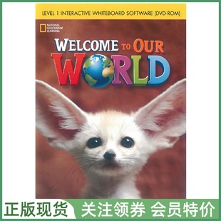 Our NGL 英音版 Interactive Welcome Whiteboard British World 一级白板软件 国家地理幼儿英语教材 English Software