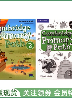 剑桥少儿英语教材 Cambridge Primary Path Level 2 Student's Book with Creative Journal 二级学生用书 带日志