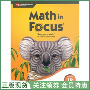 新加坡小学数学教材 Math in Focus Singapore Math Student Edition Grade 1B 一年级下册学生用书 Marshall Cavendish