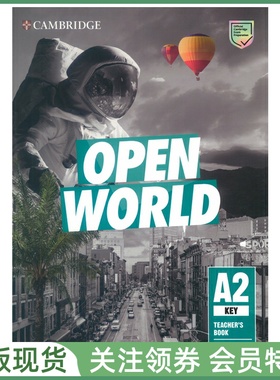 剑桥英语证书考试教材 Open World Key Teacher's Book with Downloadable Resource Pack KET教师用书带下载资源包