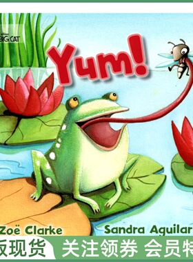 柯林斯大猫系列绘本读物单本 Collins Big Cat Band 1A / Pink A Yum!