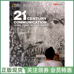 国家地理听说训练教材 21st Century Communication Level 3 Student Book with Online Workbook 三级学生用书带在线 专项技能NGL