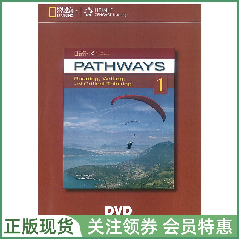 国家地理读写技能训练教材 Pathways Reading Writing Level 1 DVD 一级读写视频光盘 NGL