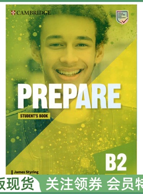 剑桥证书考试备考教材 Prepare B2 Level 7 Student's Book Second Edition 七级学生用书 cambridge