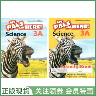 新加坡小学科学 MPH MY PALS ARE HERE Science International 3A Textbook and Activity Book 三年级上册学生用书练习册套装