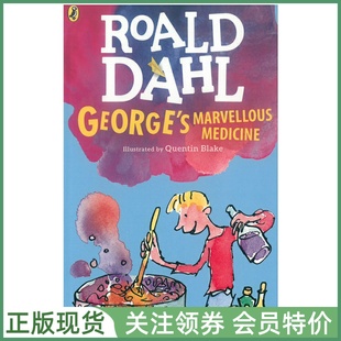 Medicine 畅销绘本读物 Dahl 送音频 神奇魔药 小乔治 Marvellous George Roald 罗尔德·达尔儿童文学作品