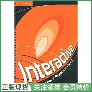 Pack 中学互动交际 Interactive 三级教师资源用书 Level Resource Teacher Cambridge 剑桥青少英语教材