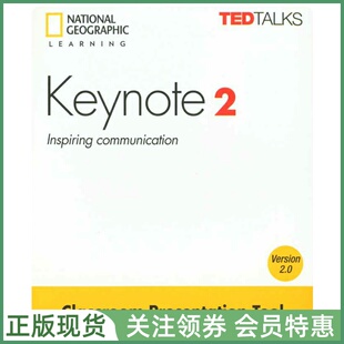 国家地理成人英语教材 American Keynote Level 2 Classroom Presentation Tool on USB 美音版二级白板软件 NGL