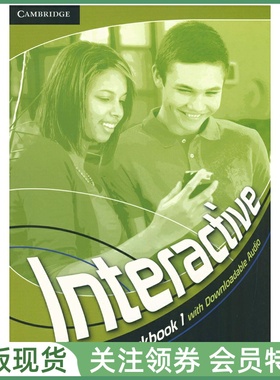 剑桥青少英语教材 Cambridge Interactive Workbook with Downloadable Audio Level 1 一级练习册带音频 中学互动交际
