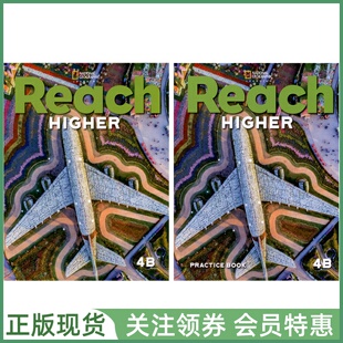国家地理少儿英语教材 Reach Higher Grade 4B Student's Book and Practice Book 四年级下册学生用书练习册 NGL高端小学原版教材