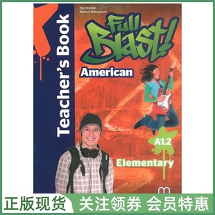 MM青少英语教材 Full Blast American English Edition Elementary Teacher's Book A1.2 教师用书2级 美音版 双恩出版