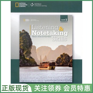 ngl 三级音频光盘 CDs AUDIO Level Skills Notetaking Listening 国家地理学习听力与速记技能训练教材