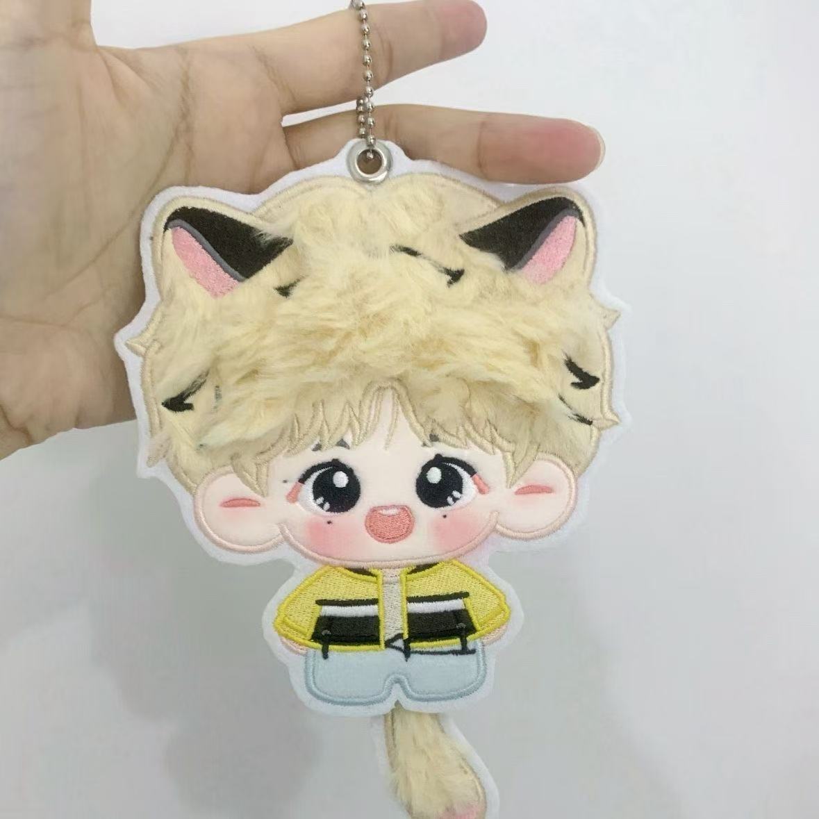 超萌梓渝挂件属性10cm梓渝暹罗猫挂件书包挂件公仔ins风精致