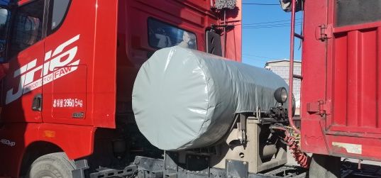 厂家定制加厚LNG货车气罐隔热罩气瓶罩l气罐配件保温套气罐保护套