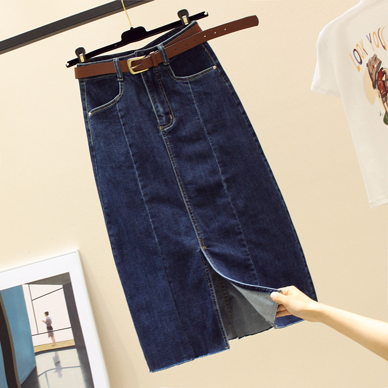 品牌折扣女装专柜撤柜尾货清仓特价夏季中长款开叉牛仔半身裙女潮在类目 女装/女士精品, 半身裙中 - 来自Buy2taobao.com提供专业的淘宝代购服务