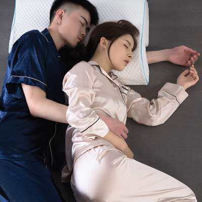 情侣枕头不压手一体防压手臂枕助睡眠记忆棉枕芯学生情侣枕双人枕