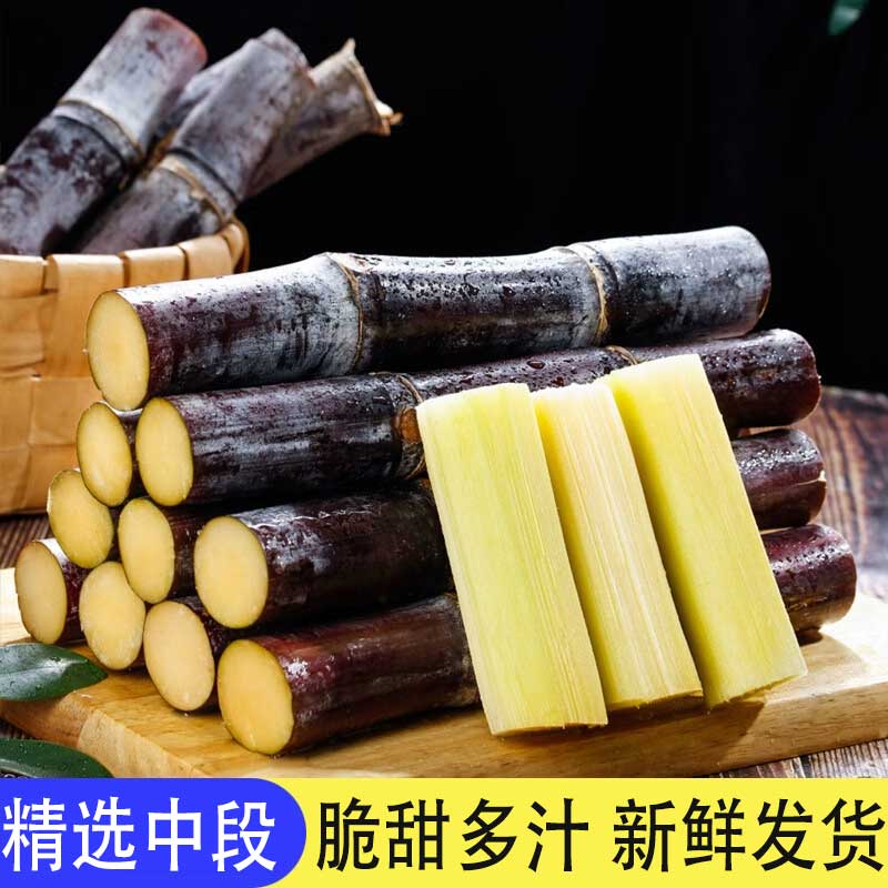 正宗广西黑皮甘蔗新鲜当季甘蔗整其它