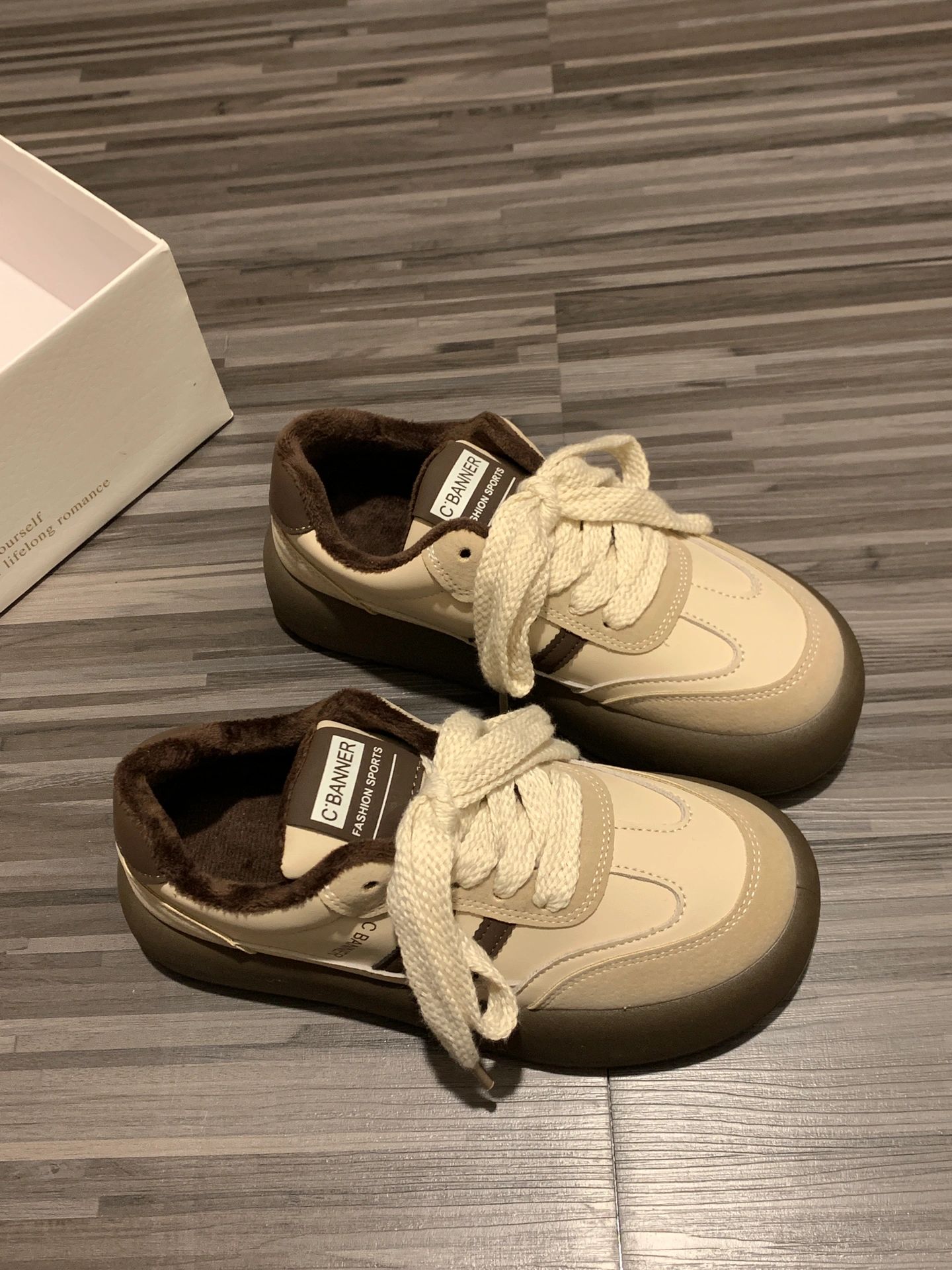 Trends！一天都不累的加绒德训鞋