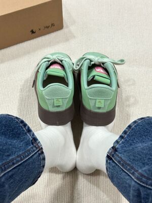 Trends！这薄荷绿板鞋真滴太懂