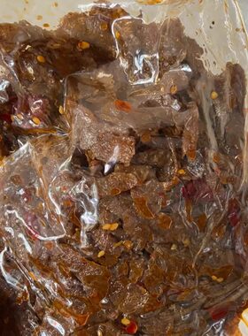 张家界墉城十八子香辣魔芋干庸城魔芋丝湖南特产干货小零食张凯毅