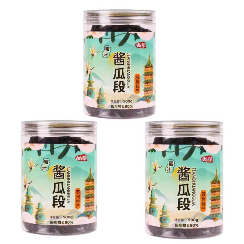 苏州蜜汁酱黄瓜腌黄瓜咸菜甜脆爽口下饭菜开味咸菜泡菜黄瓜段秘制