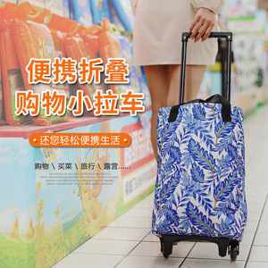 年轻人买菜车拉杆轮子包家用神器超市手拉拖车折叠便携购物袋