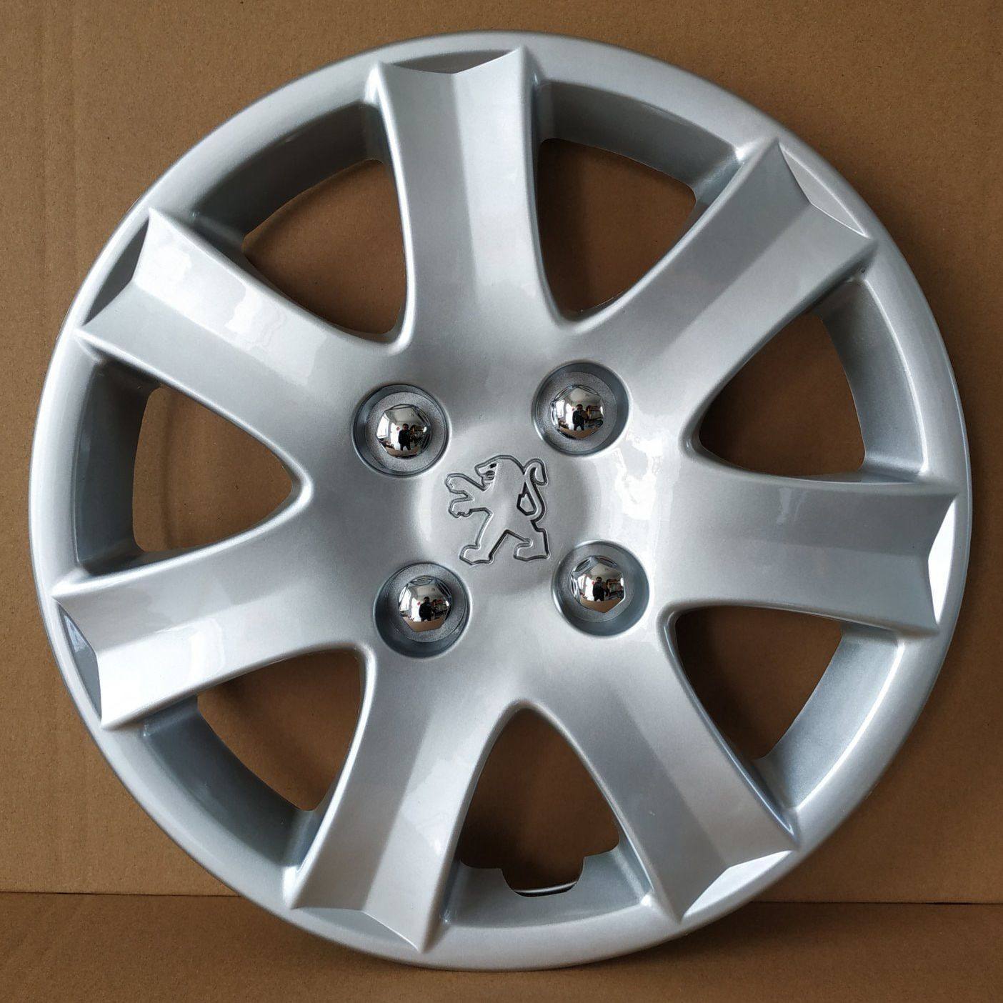 东风标致207轮毂盖专用轮胎罩R14寸轮胎盖标志钢圈装饰盖塑料轮罩