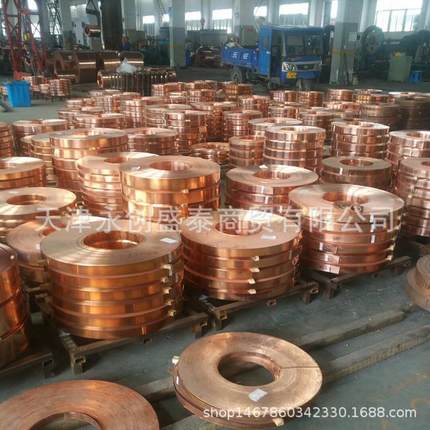 分切t2紫铜板 紫铜卷 非标紫铜皮 T3紫铜带开平紫铜板