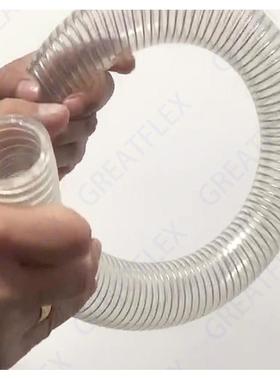 格雷特 透明 PC10 卫生级nsf PVC透明钢丝管 供应商