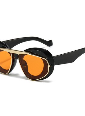 英国CoopKoop罗家新款欧美潮流复古男女士太阳镜多彩金属个性