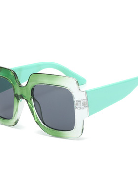 英国coopkoop简约方框拼色太阳镜 欧美墨镜ins太阳眼镜时尚潮