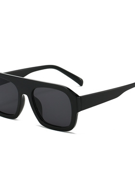 英国coopkoop新款单梁大框方形时尚高级感太阳镜男女ins潮流墨镜