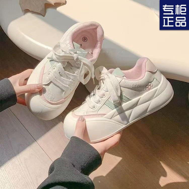 百搭众厚底小白鞋女搭20小25新款休闲92073782板鞋i款ns潮百低帮
