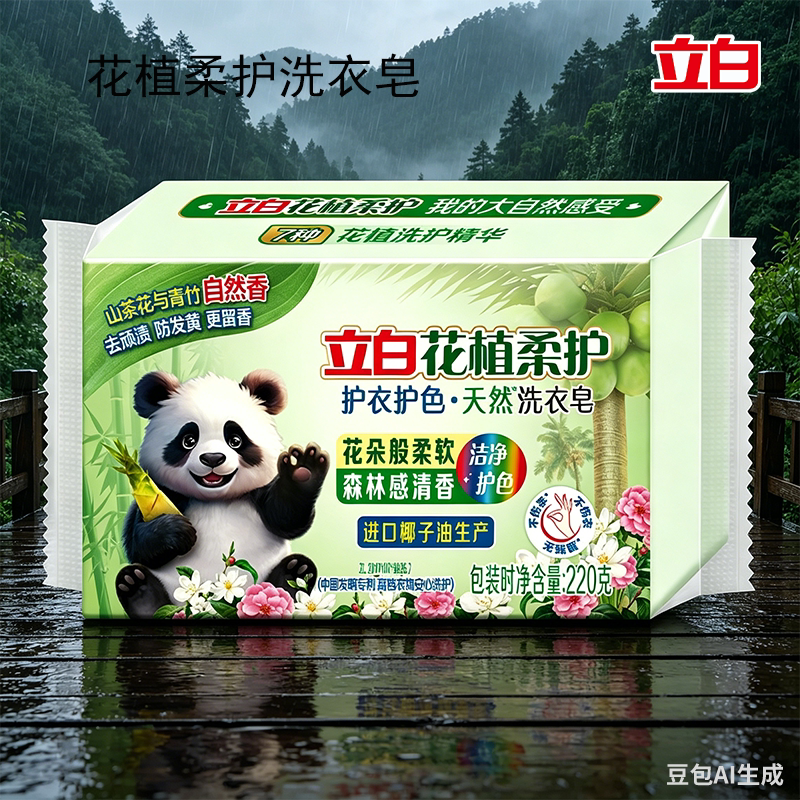 立白洗衣皂洁净去渍持久留香