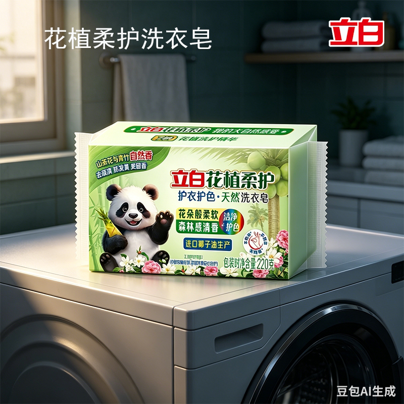 立白洗衣皂洁净去渍持久留香