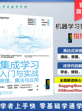集成学习入门与实战 原理 算法与应用 机器学习指挥家  Bagging Boosting Stacking 集成学习基础与算法 集成学习集成机器学习