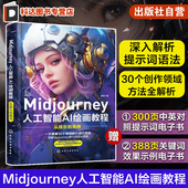 建筑设计珠宝设计摄影素材图像生成 雷波 视觉设计师数字艺术爱好者和AI绘画迷参考 从娱乐到商用 Midjourney人工智能AI绘画教程