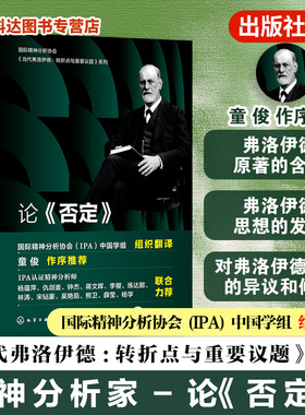 论否定 国际精神分析协会当代弗洛伊德转折点与重要议题系列 国际精神分析协会IPA精神分析家解读弗洛伊德第四辑 心理学专业参考书