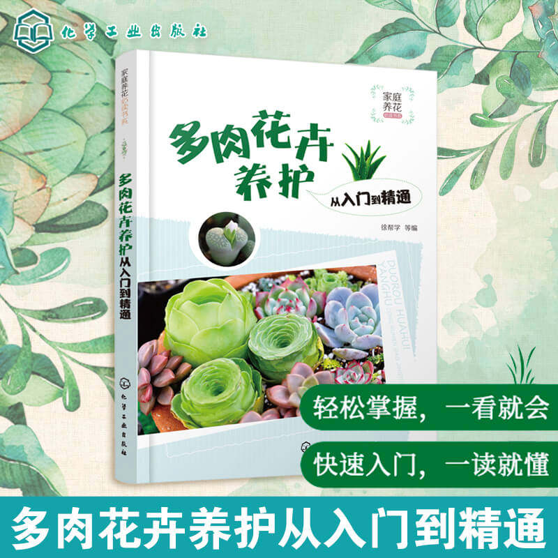 多肉花卉养护从入门到精通 零基础养多肉 多肉养殖书籍 花艺家庭养花植物 花卉多肉养护知识种植教程怎么种 多肉栽培技术书籍大全